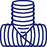 Гофрированные ПП тройники Гофрированные ПП тройники